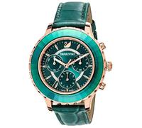 Montre - Swarovski - Octea - Cuir crocodile vert - Quartz - Chronographe chic