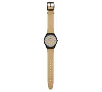 Montre - SWATCH - Sunbaked Sandstone - Cuir - Quartz - Analogique