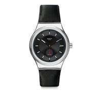 Montre - SWATCH - SY23S400 - Noir - Bracelet cuir - Analogique