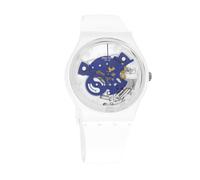 Montre - SWATCH - TIME TO BLUE SMALL - Bioceramic 34mm - Étanchéité 30 Atm - Mixte
