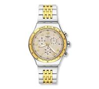 Montre - Swatch - YVS467G - Quartz Swiss Made - Analogique - Acier Beige