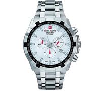 Montre - SWISS ALPINE MILITARY - 7043.9132SAM - Quartz - Acier - Argenté