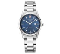 Montre - SWISS ALPINE MILITARY - Argos Lady - Quartz - Acier inoxydable - 34mm bleu