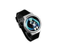 Montre tactile numérique LED lumineuse étanche - Hatsune Miku #12