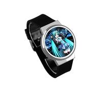 Montre tactile numérique LED lumineuse étanche - Hatsune Miku #9
