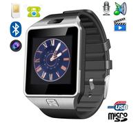 Montre Téléphone Connectée Android Ios Sport Sim Bluetooth Homme Noir