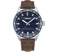 Montre - TIMBERLAND - Calverton TDWGA2201204 - Quartz - Homme - Boîtier Acier inoxydable - Bracelet Cuir Marron