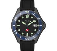 Montre Timex Automatic Analogue pour Hommes avec Un Bracelet en Caoutchouc Tiburón