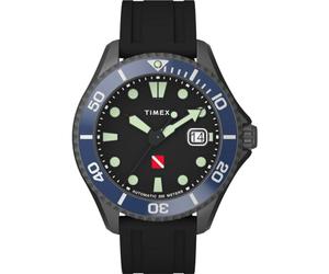 Montre Timex Automatic Analogue pour Hommes avec Un Bracelet en Caoutchouc Tiburón