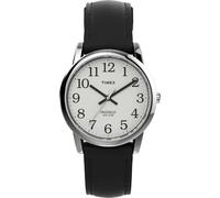Montre Timex Basic pour homme ronde en cuir noir cadran blanc T20501