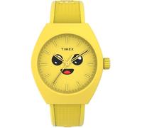 Timex Montre Urban Pop x Fortnite TW2W96700 Quartz analogique Silicone jaune Homme
