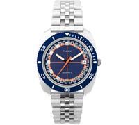 Montre TIMEX Q Reissue Velocity cadran bleu 36 mm