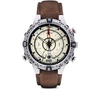 Montre Homme Timex Intelligent Quartz T2N721 crème / marron