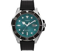 Montre - TIMEX - TW2V91700 - Silicone Noir - 43 mm - Résistante à l'eau 10 bar