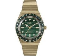 Montre - TIMEX - TW2V92200 - Doré Acier inoxydable - Cadran Vert - Résistante à l'eau 5 bar
