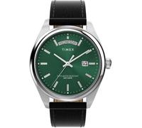 Montre - TIMEX - TW2W57300 - Cuir Noir - 41 mm - Résistante à l'eau 5 bar