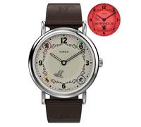 Montre - TIMEX - TW2Y76300 - Bracelet cuir marron - 38 mm - Étanchéité 3 ATM