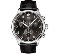 Tissot T1166171605700 Montre chronographe XL en Acier Inoxydable pour Homme Noir, Noir, Taille Unique, Chronographe