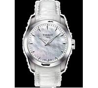 Montre Femme Tissot Couturier Secret Date T0352461611100 nacre / blanc
