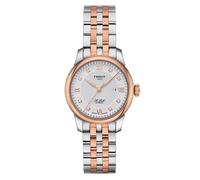 Montre - Tissot Le Locle Automatic Lady 29mm - Acier PVD or - Verre saphir - Analogique