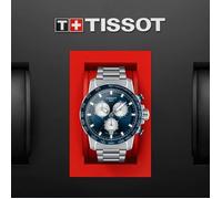 Montre - TISSOT - Supersport Chrono - 45,5mm - Quartz - Acier inoxydable