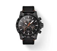 Montre - TISSOT - Supersport Chrono - 45mm - Quartz Swiss Made - Cuir noir