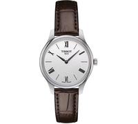 Montre - TISSOT - Tradition 5.5 Lady - Cuir marron - Verre saphir - Analogique