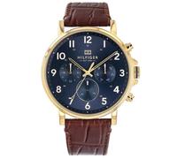 Montre - Tommy Hilfiger - 1710380 - Cuir Marron - Quartz - Étanchéité 5 ATM