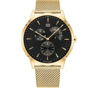 Montre - Tommy Hilfiger - 1710386 - Noir - Acier inoxydable - Étanchéité 3 ATM