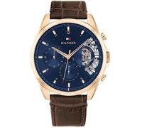Montre - Tommy Hilfiger - 1710453 - Quartz - Cuir Marron - Résistante à l'eau 5 bar