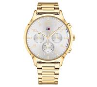 Tommy Hilfiger Montre Analogique Multifunction à Quartz pour Femme avec Bracelet en Acier Inoxydable doré - 1781872