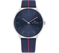 Tommy Hilfiger Montre Analogique à Quartz pour Homme avec Bracelet en Nylon Bleu Marin - 1791844