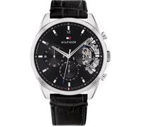 Montre - TOMMY HILFIGER - 228637 - Cuir Noir - Analogique - Chic