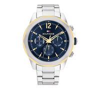Montre - Tommy Hilfiger - Deux couches - 46 mm - Résistance à l'eau 50m - Bracelet en métal