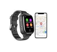 Montre Traceur GPS 4G pour Senior Enfant Localisation Température Cardio Pression