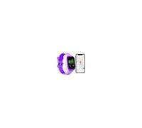 Montre Traceur GPS 4G pour Senior Enfant Localisation Température Cardio Pression Violet