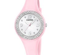 Montre Calypso pour Femme K5567/C Trendy Boîtier en Plastique Multi Bracelet en Plastique Rose
