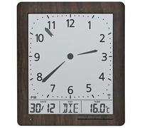 Montre Unisex - AMS - 5893 - Analog-Digital - Brun - Radio pilotée