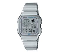 Montre Unisex CASIO A-130WE-7AEF Acier Inoxydable VINTAGE Chrono Alarm Timer