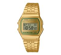 Montre Unisex CASIO A-158WEGV-9AEF Acier Inoxydable D'or Numérique VINTAGE