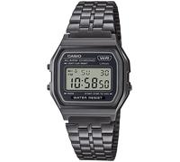 Montre Unisex CASIO A158WETB-1AEF Acier Noir Numérique VINTAGE