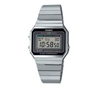 Montre Unisex CASIO A700WE-1AEF Acier Inoxydable VINTAGE Chrono Alarm