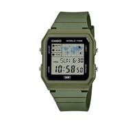 Casio Montre Homme LF-30W-3AEF - Carte du monde, 5 alarmes, cadran numérique 33,7 mm
