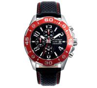 Montre Vice-Roi 40417-55 Bracelet détails Homme rouge en cuir