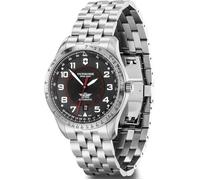 Victorinox 241888 Airboss Multifonction Automatique Homme Noir Argenté 42mm 1...