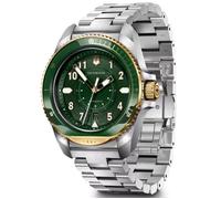 Victorinox 242012 Journey 1884 Quartz 43mm 20ATM Montre Plongée Homme Vert Ar...
