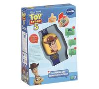 VTech Montre-Jeu éducative Toy Story 5 Woody – Écran animé, Bracelet réglable, 10 cadrans, 4 jeux