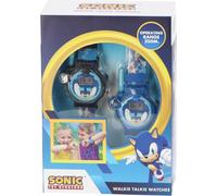 Montre Walkie Talkie 2 en 1 Horloge digitale sonique, chronomètre et boussole. Fréquence jusqu'à 100 mètres. Enfants