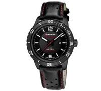 Montre - WENGER - 01.0851.123 - Cuir Noir - Quartz - Étanchéité 5 Atm