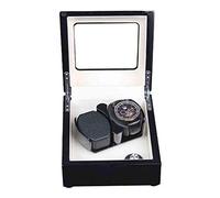 Montre Winder Box Double Montres automatiques Organisateurs d'organisateurs avec Un Silence adapté aux Dames menholiday